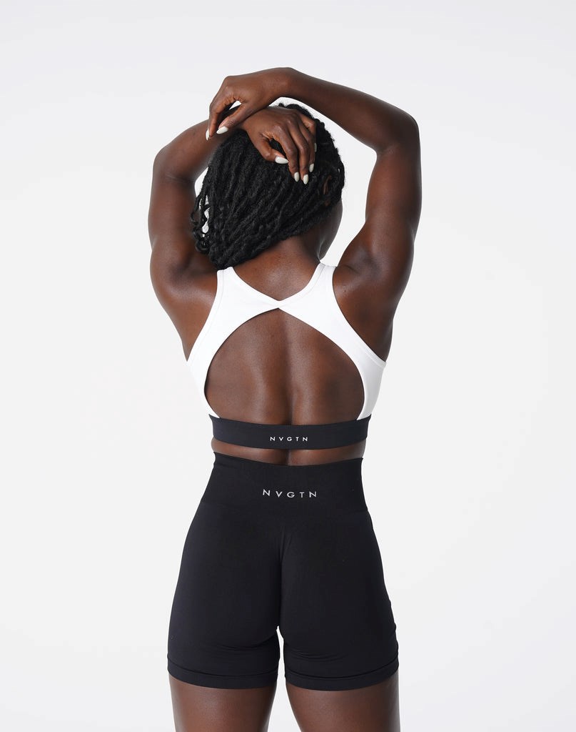 NVGTN Agility Bra Blancos | 78264ZUXM