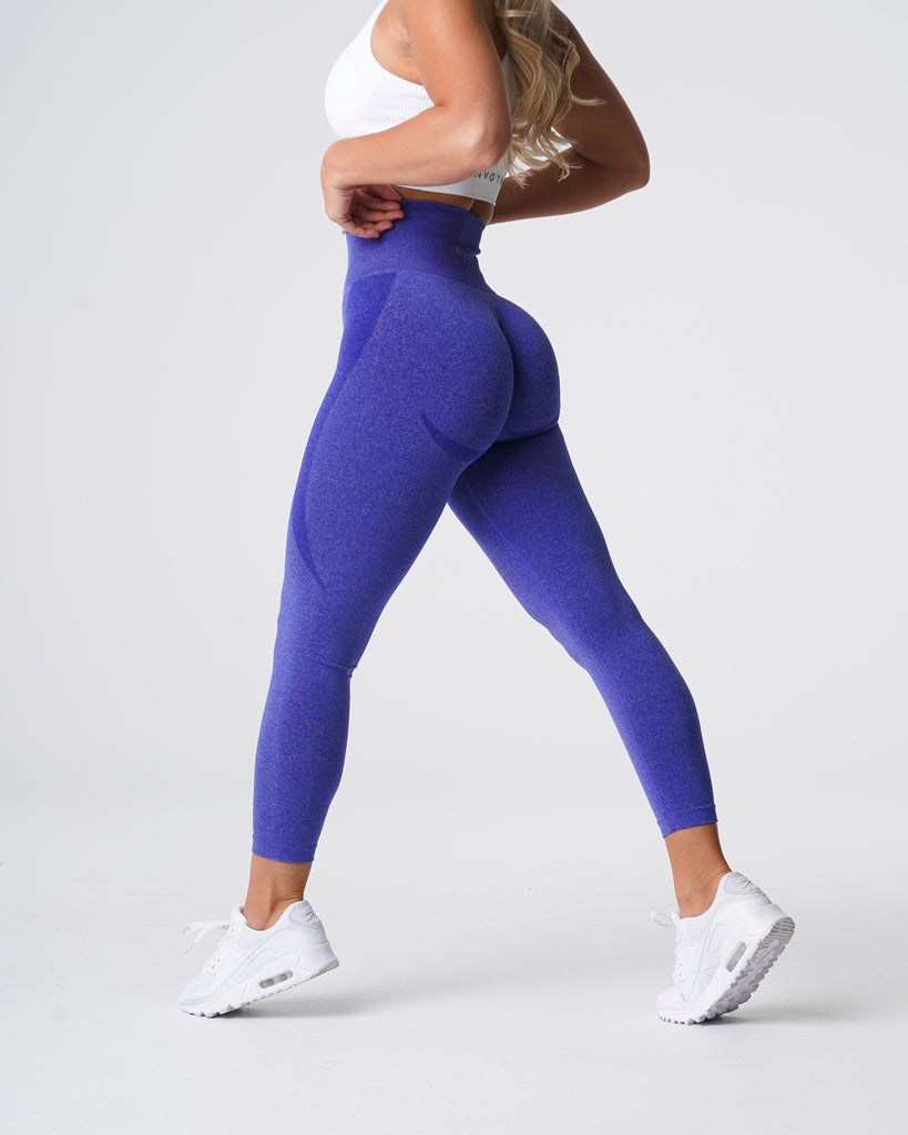 NVGTN Contour Seamless Leggings Azules | 63918JMFD