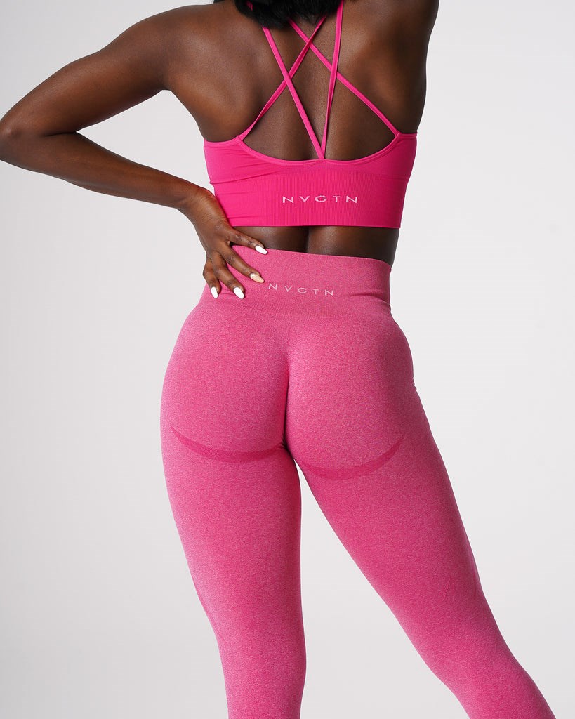 NVGTN Contour Seamless Leggings Fucsia | 17450DICE