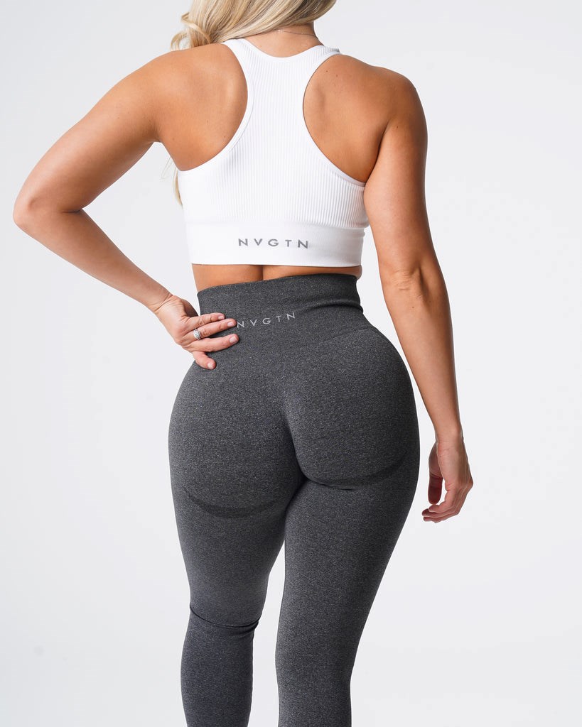 NVGTN Contour Seamless Leggings Negros | 35947VKGX