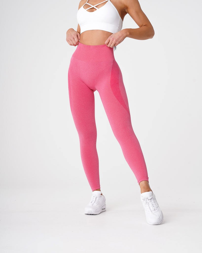 NVGTN Contour Seamless Leggings Rosas | 97243AGJM