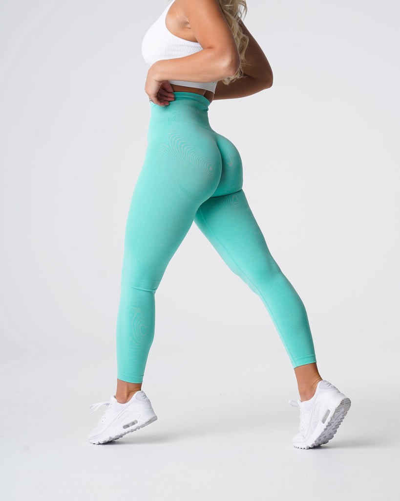 NVGTN Contour Seamless Leggings Verde Menta | 23801CXWA