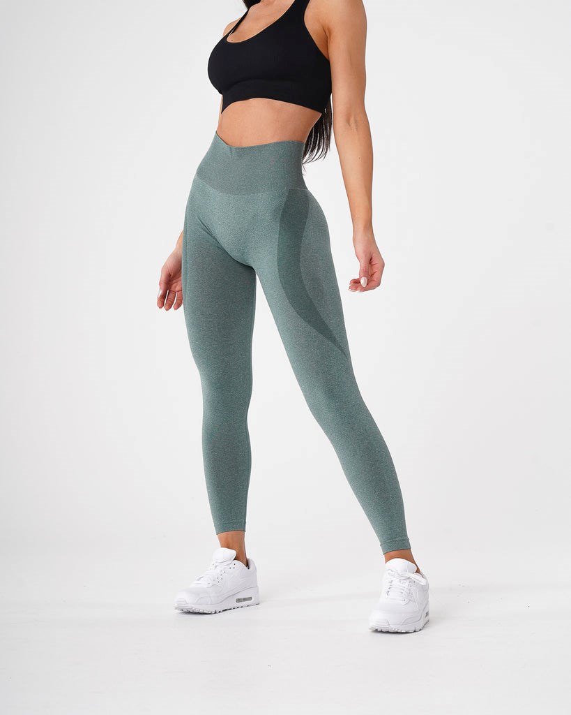 NVGTN Contour Seamless Leggings Verdes | 58627IRGP