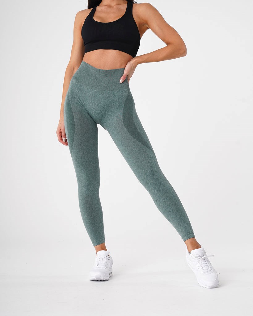 NVGTN Contour Seamless Leggings Verdes | 58627IRGP