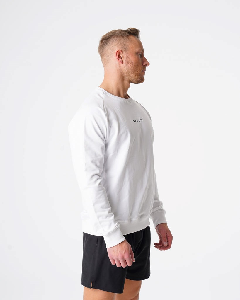 NVGTN Crew Neck Sweatshirt Blancos | 12450NQTP