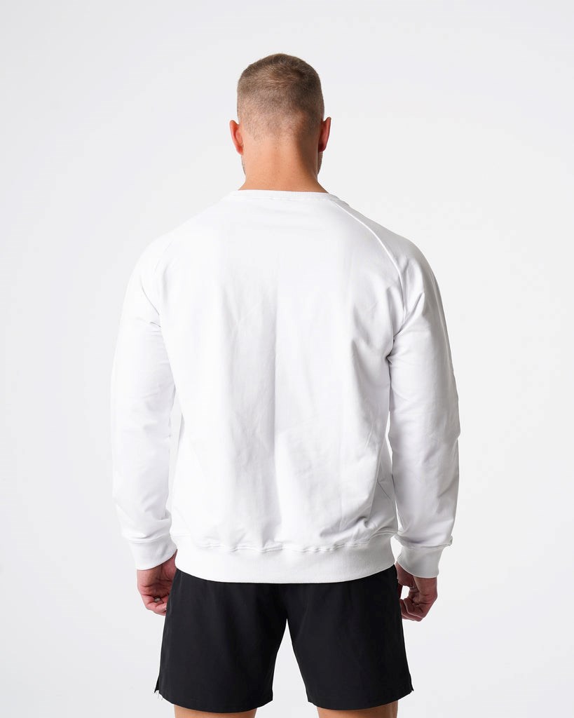 NVGTN Crew Neck Sweatshirt Blancos | 12450NQTP