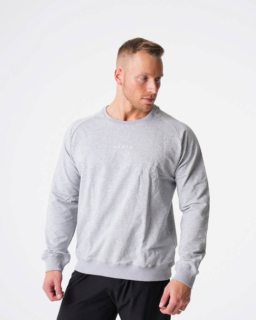 NVGTN Crew Neck Sweatshirt Grises | 10549BCLD