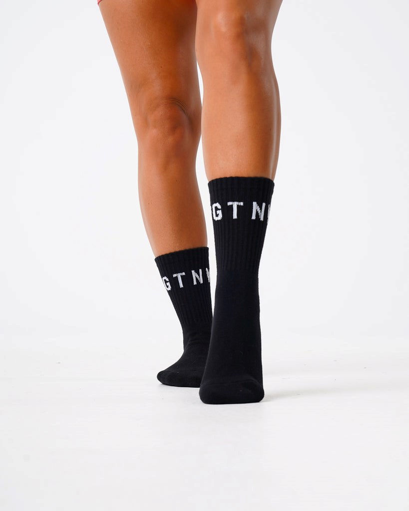 NVGTN Crew Socks Negros | 73528XCGP