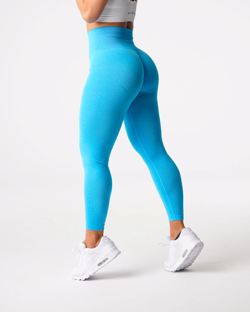 NVGTN Curve Seamless Leggings Aqua | 26795TUNS