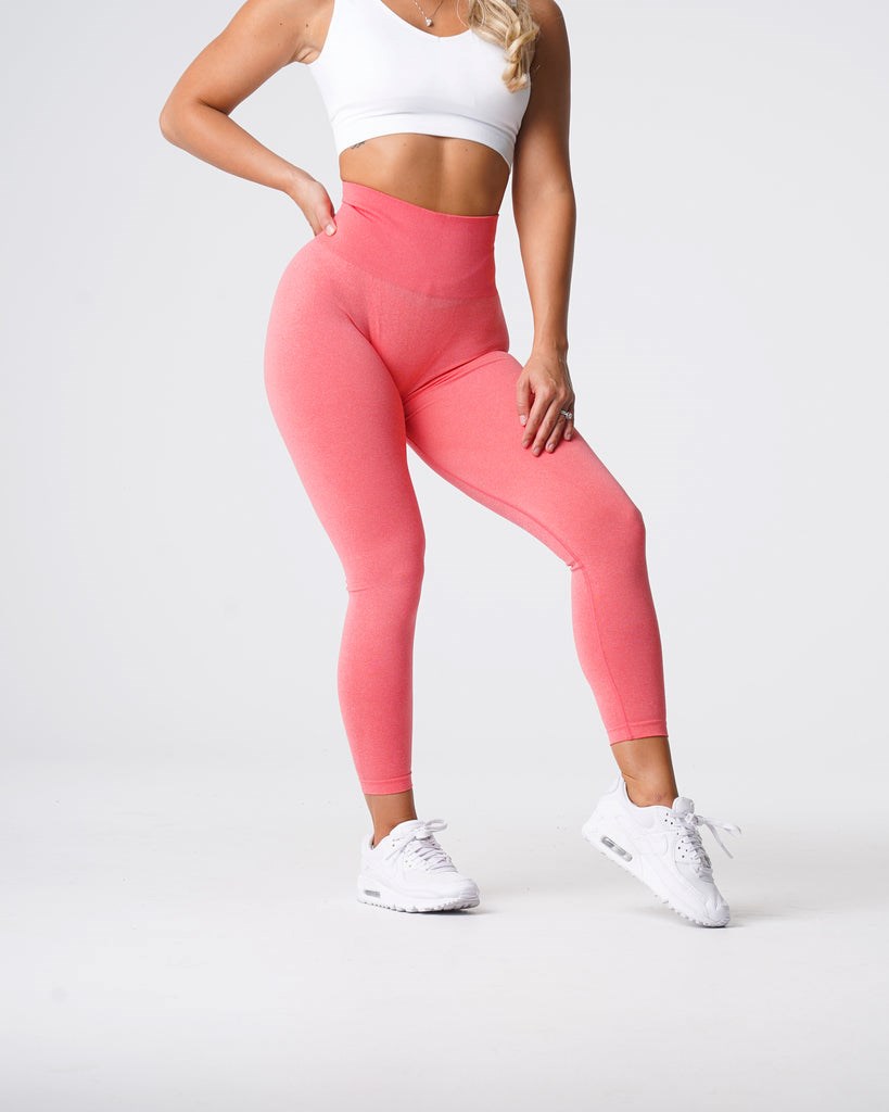 NVGTN Curve Seamless Leggings Coral | 12594RAXS