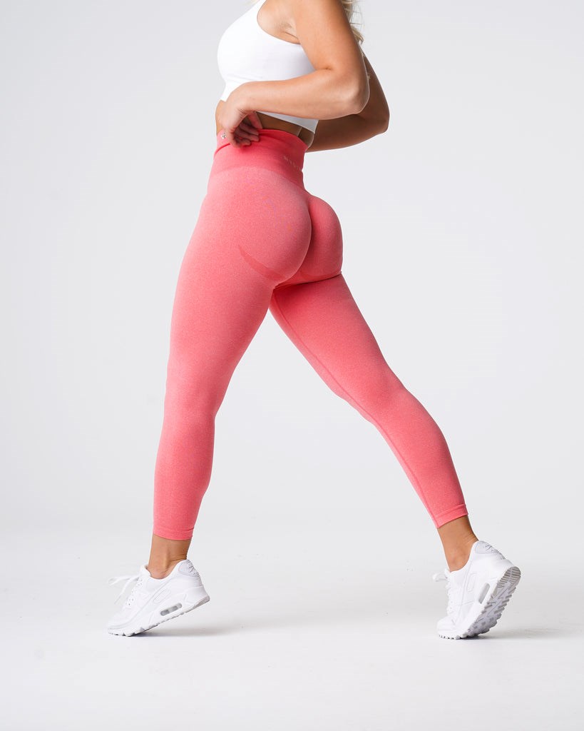 NVGTN Curve Seamless Leggings Coral | 12594RAXS