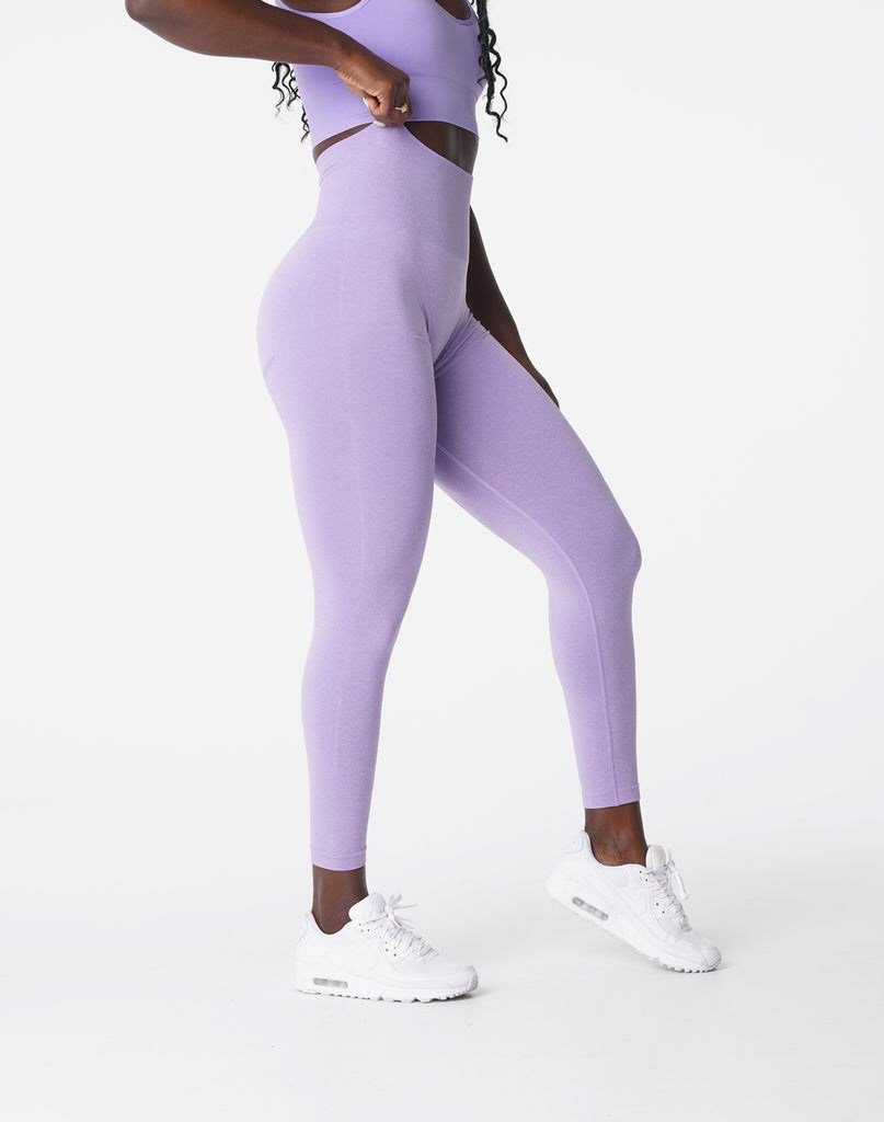 NVGTN Curve Seamless Leggings Lilac | 98647JQBY