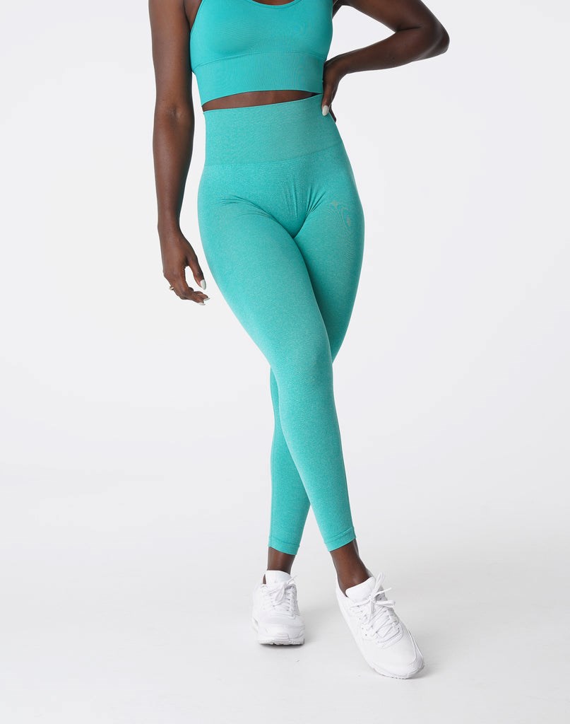 NVGTN Curve Seamless Leggings Turquesa | 41972BSOL