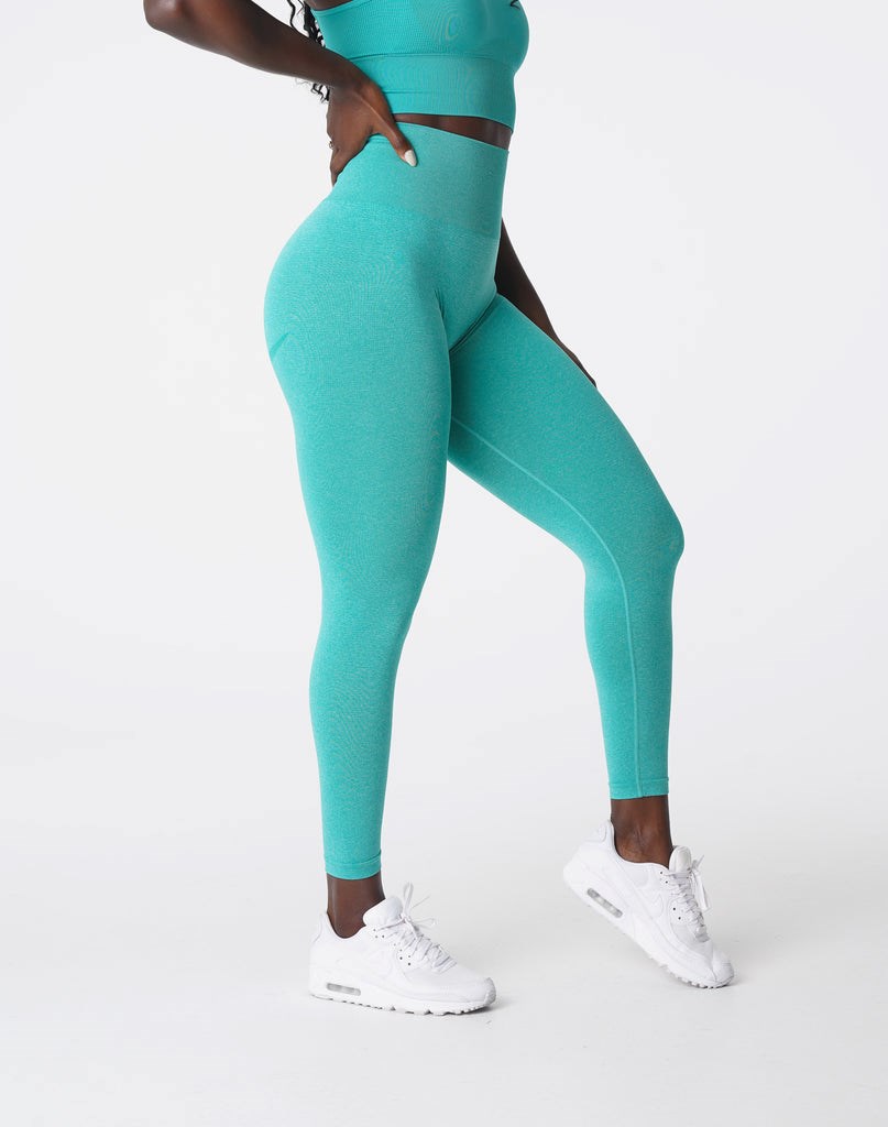 NVGTN Curve Seamless Leggings Turquesa | 41972BSOL