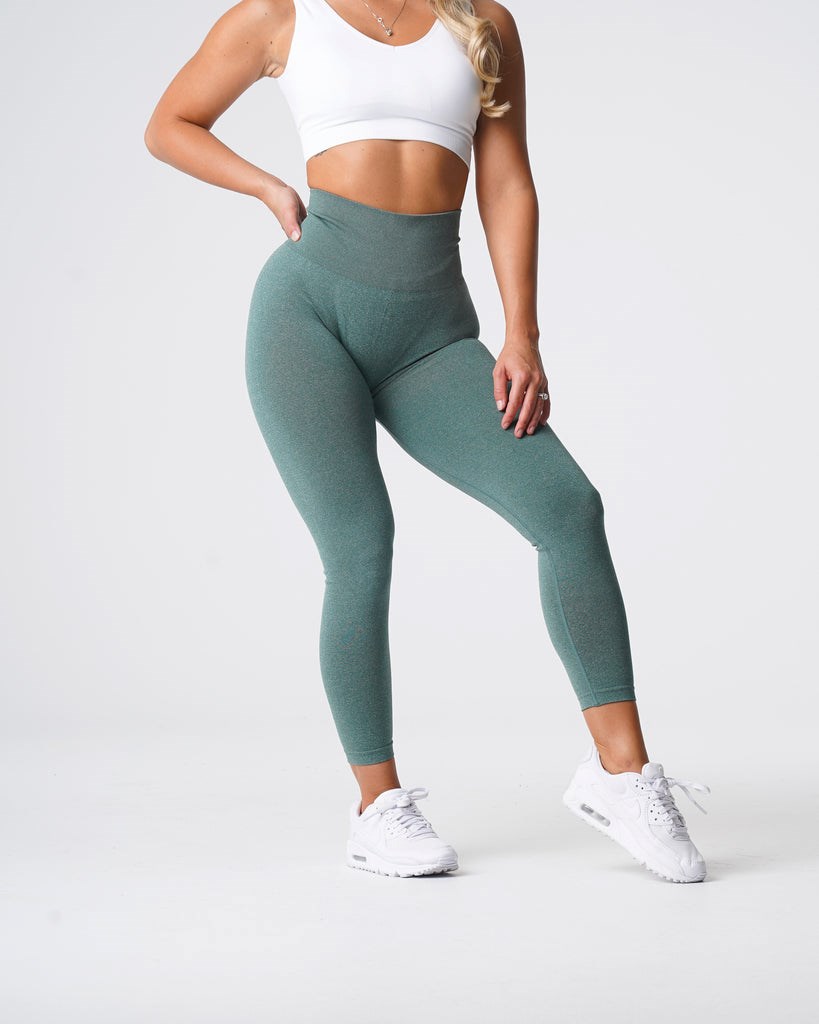 NVGTN Curve Seamless Leggings Verdes | 30194TFXM