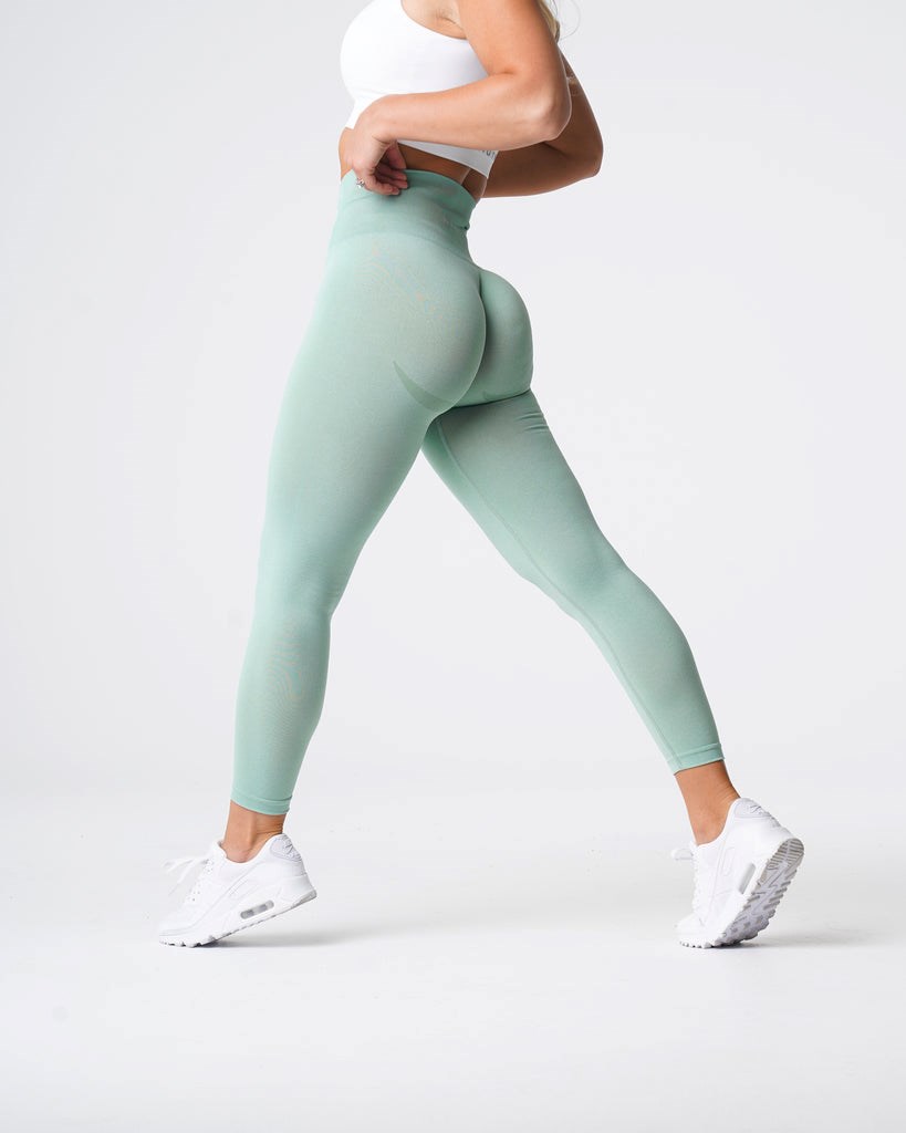 NVGTN Curve Seamless Leggings Verdes | 96210NHXI