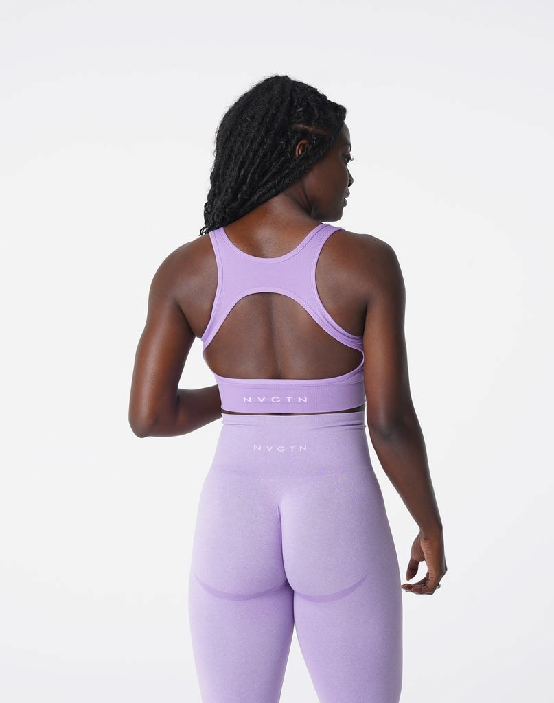 NVGTN Eclipse Seamless Bra Iris | 37521KVLT