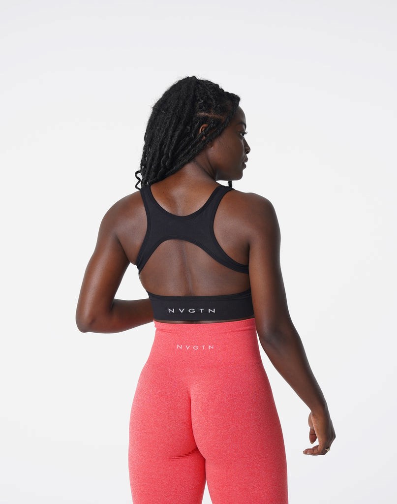 NVGTN Eclipse Seamless Bra Negros | 01936YVWH