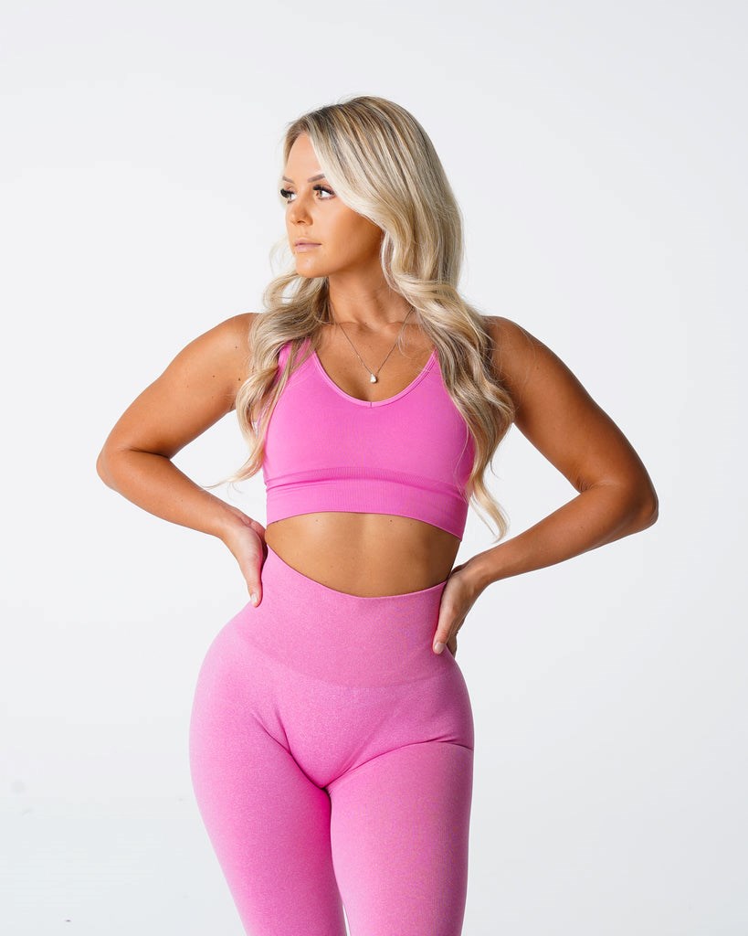 NVGTN Elevate Seamless Bra Rosas | 10542EIVM