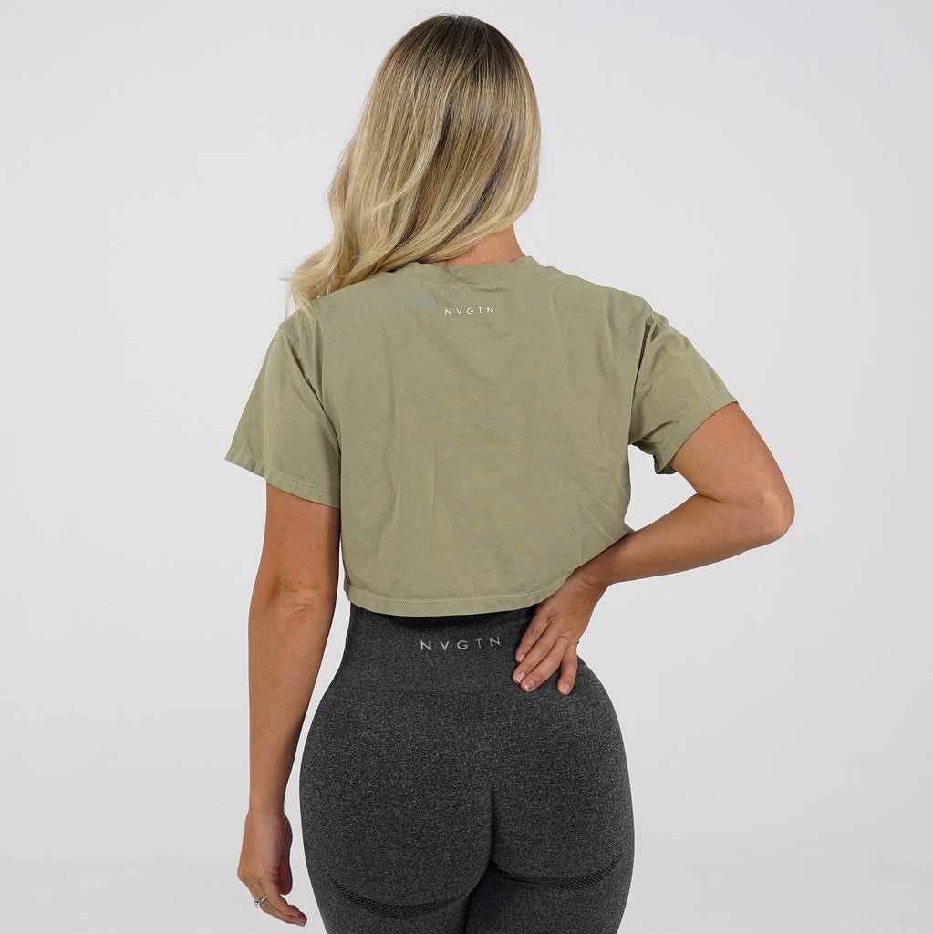 NVGTN Everyday Tee Verdes | 32794UVXK