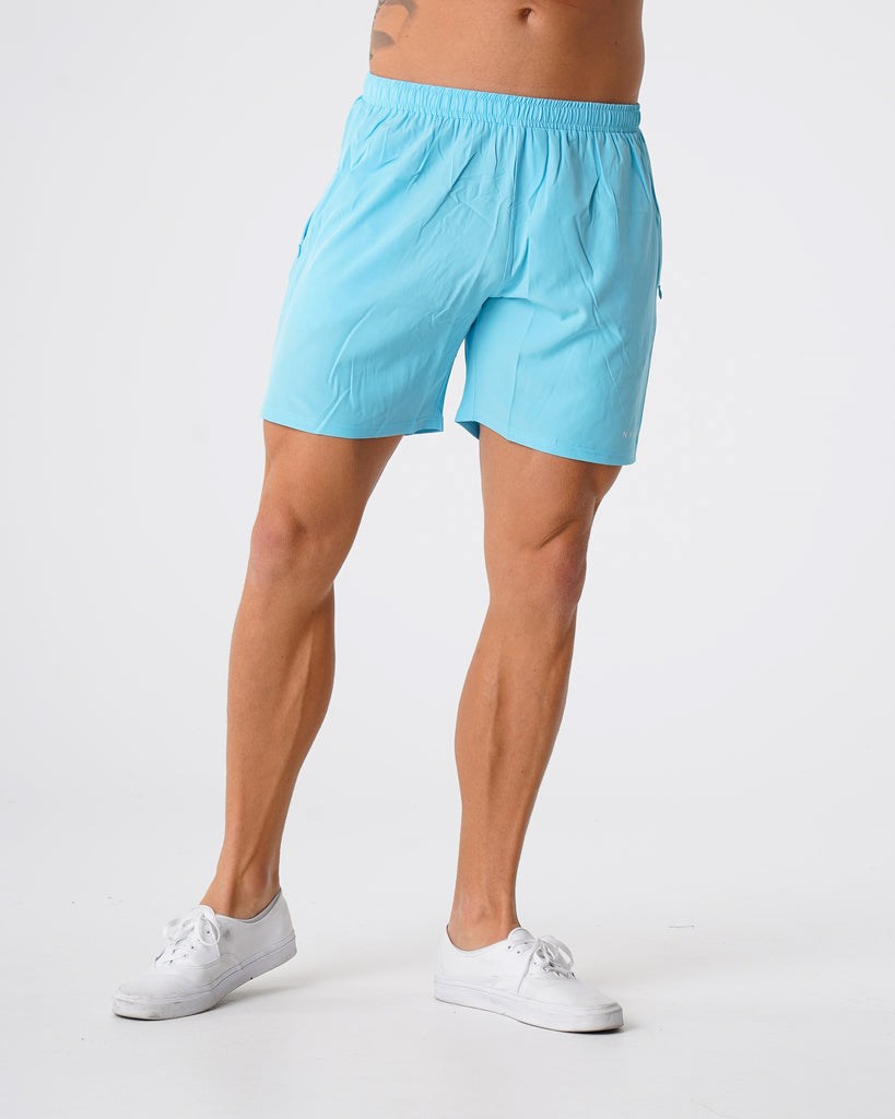 NVGTN Flex Shorts Aqua | 86074ZAJO