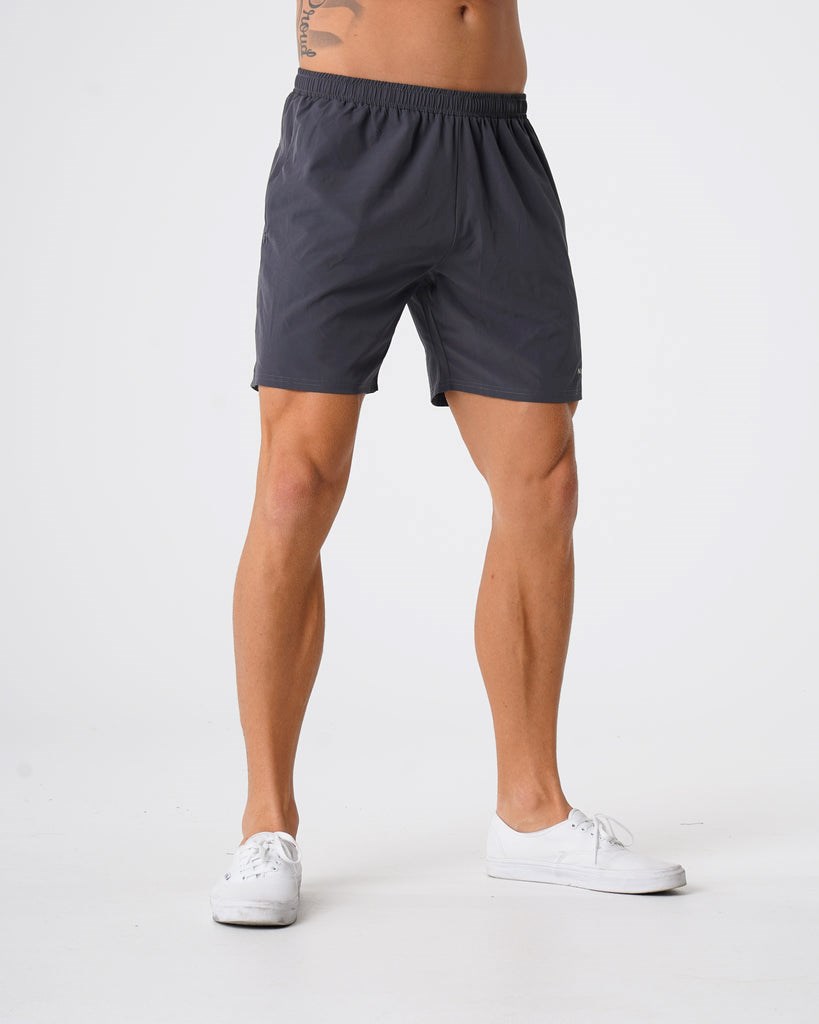 NVGTN Flex Shorts Charcoal | 17065RVHW