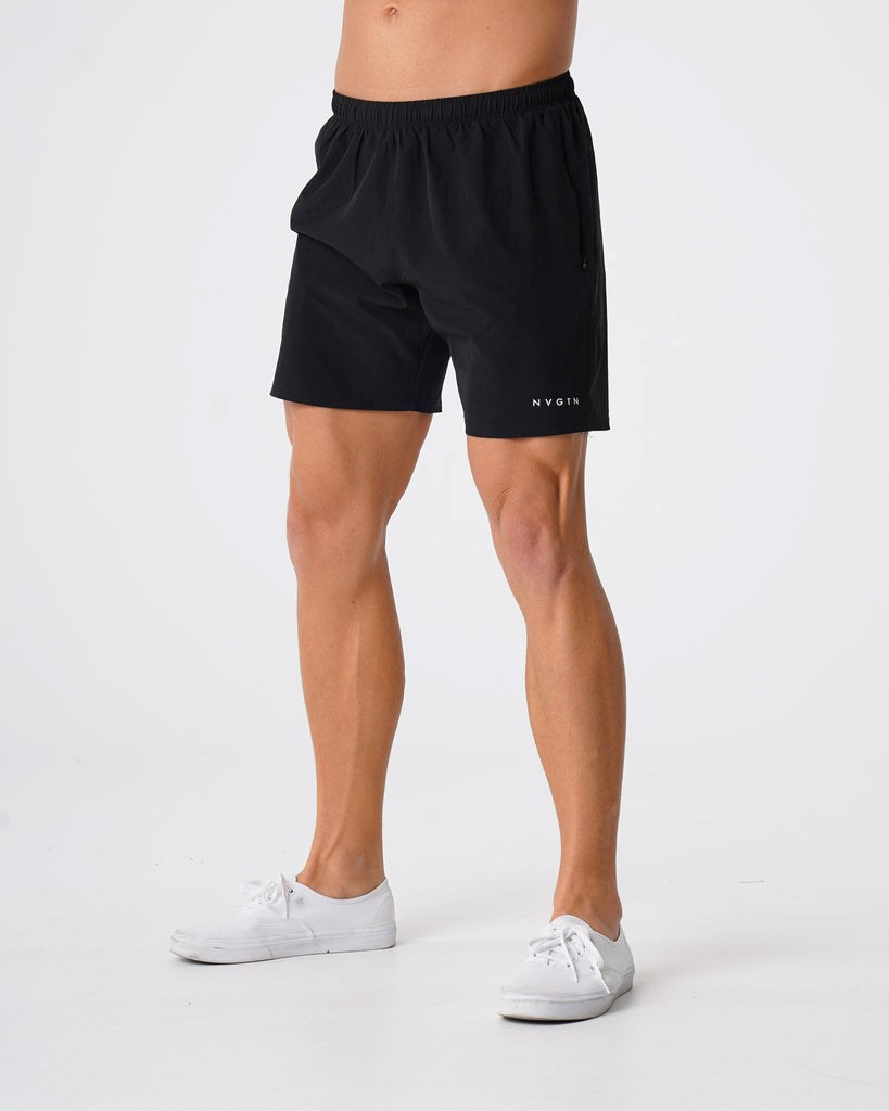 NVGTN Flex Shorts Negros | 09583KFQU