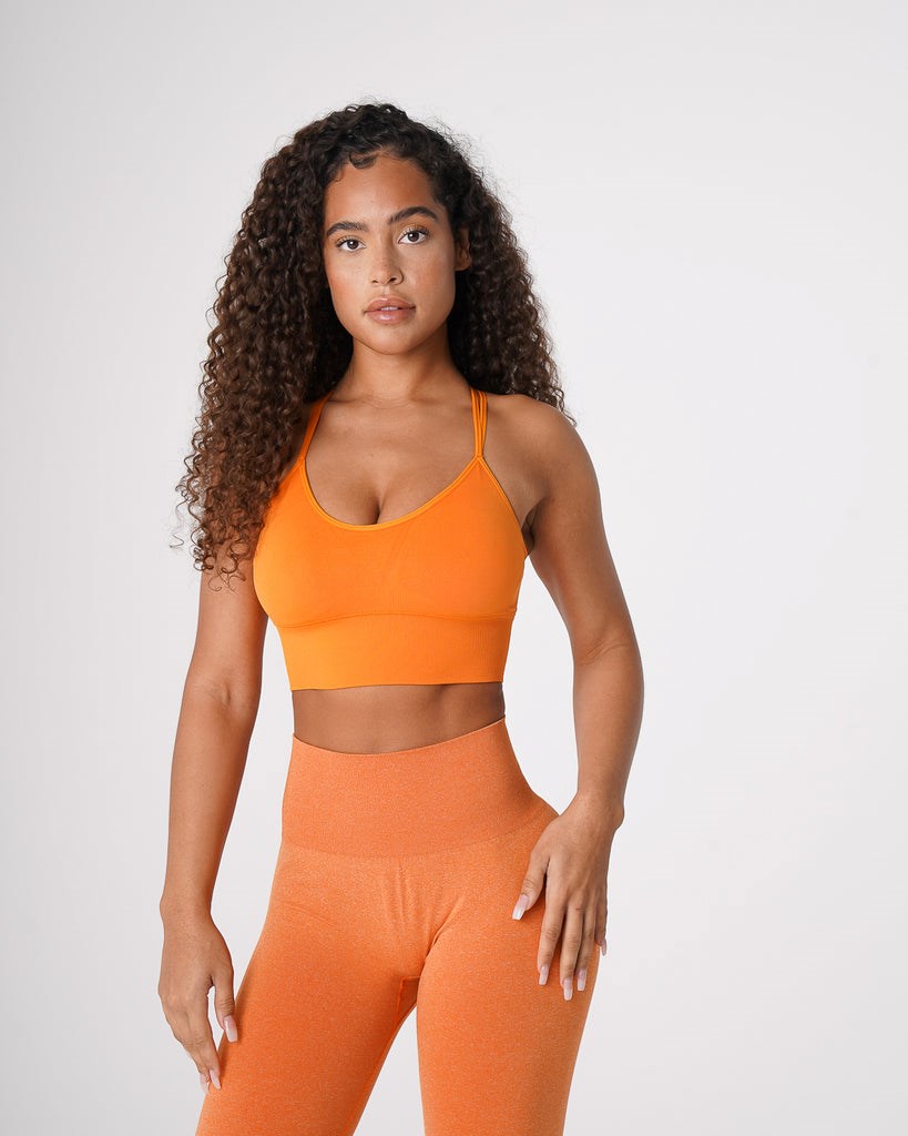 NVGTN Flourish Seamless Bra Clementine | 05894YCAT