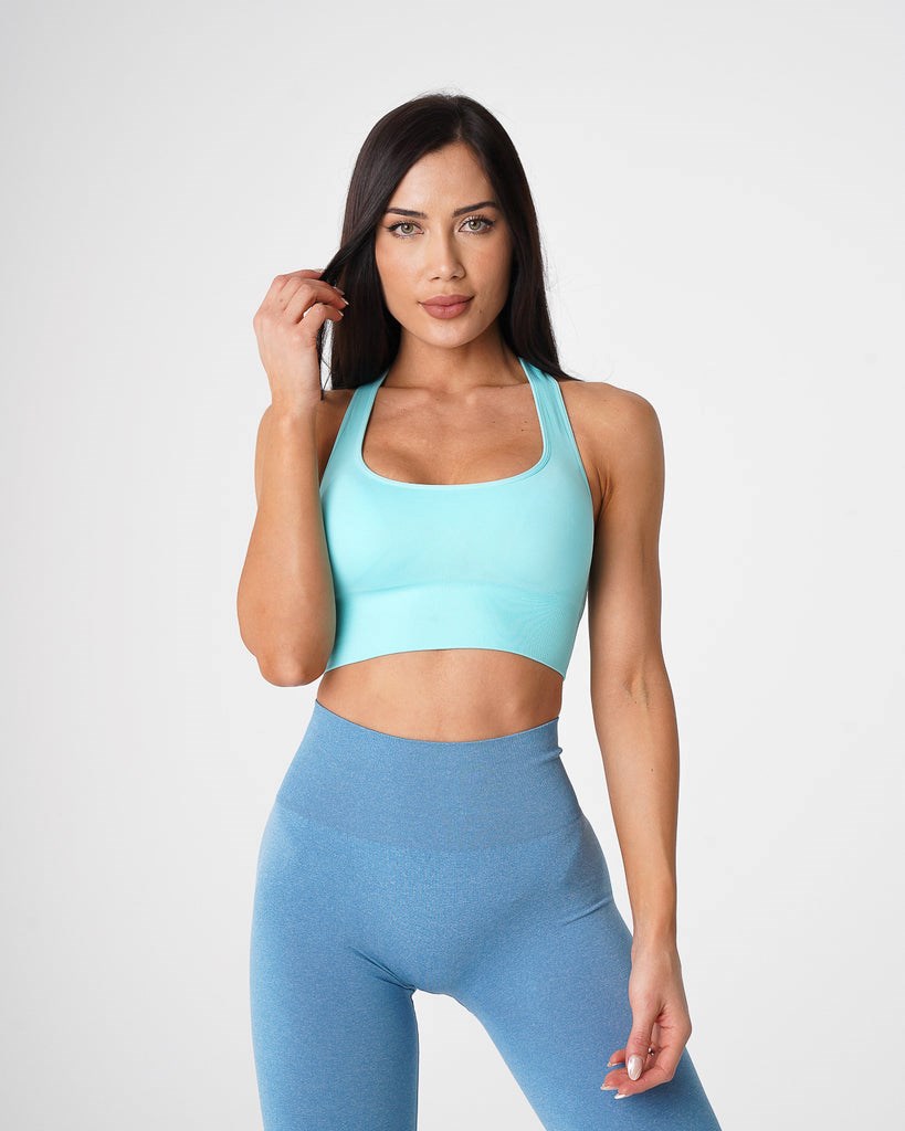 NVGTN Ignite Seamless Bra Aqua | 98317JLPN