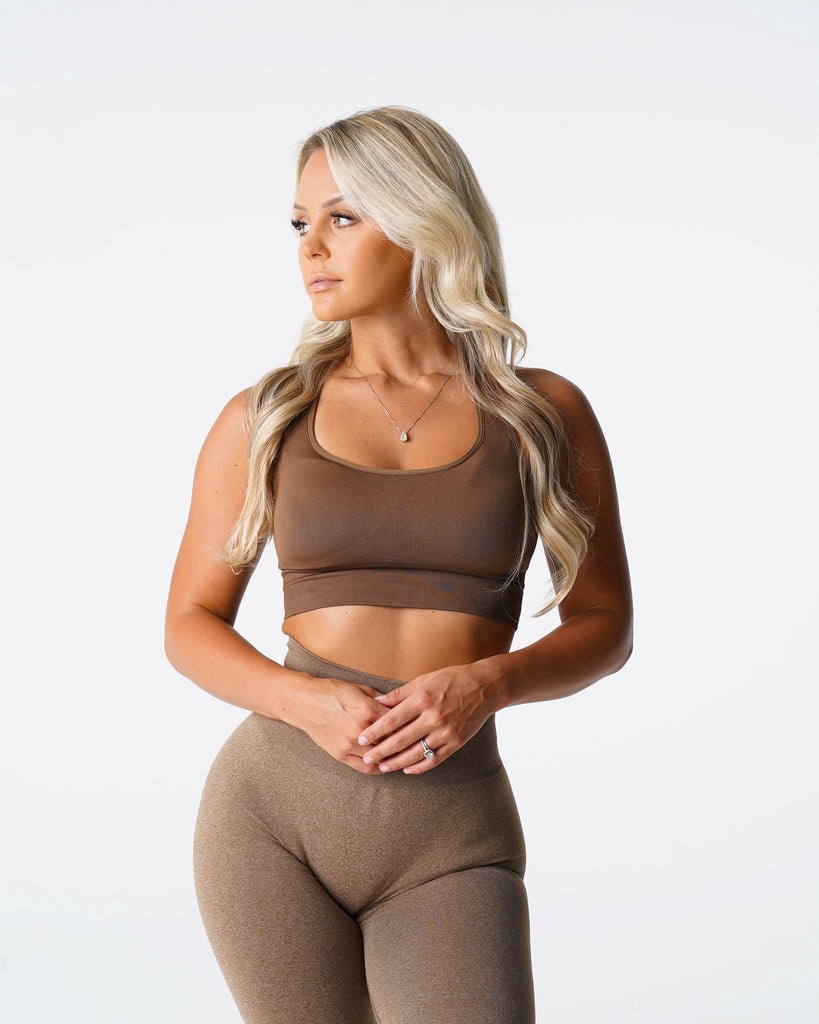 NVGTN Ignite Seamless Bra Mocha | 68723XICF