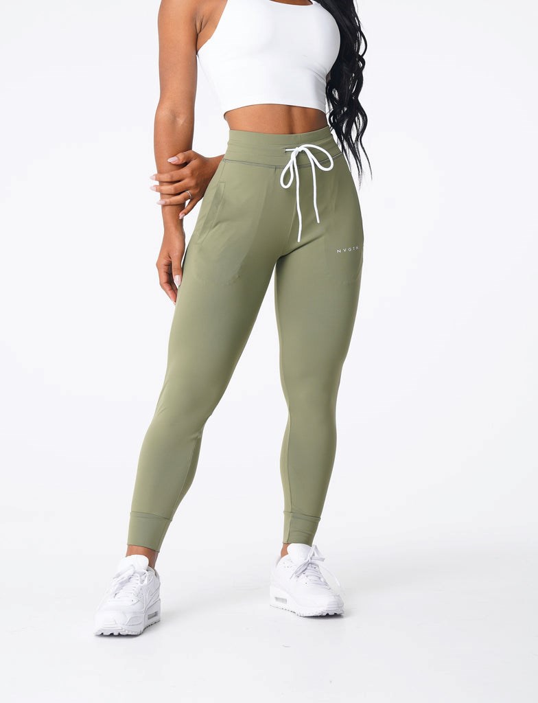 NVGTN Joggers Verde Oliva | 75426AGMY