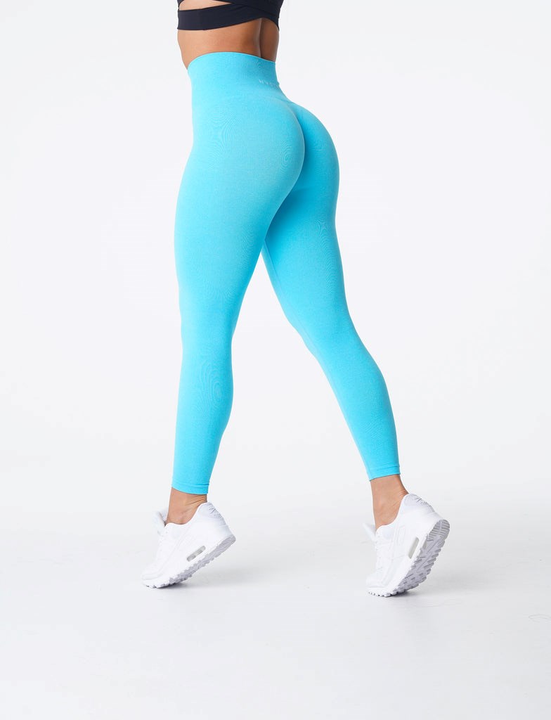 NVGTN NV Seamless Leggings Aqua | 25610RTEC