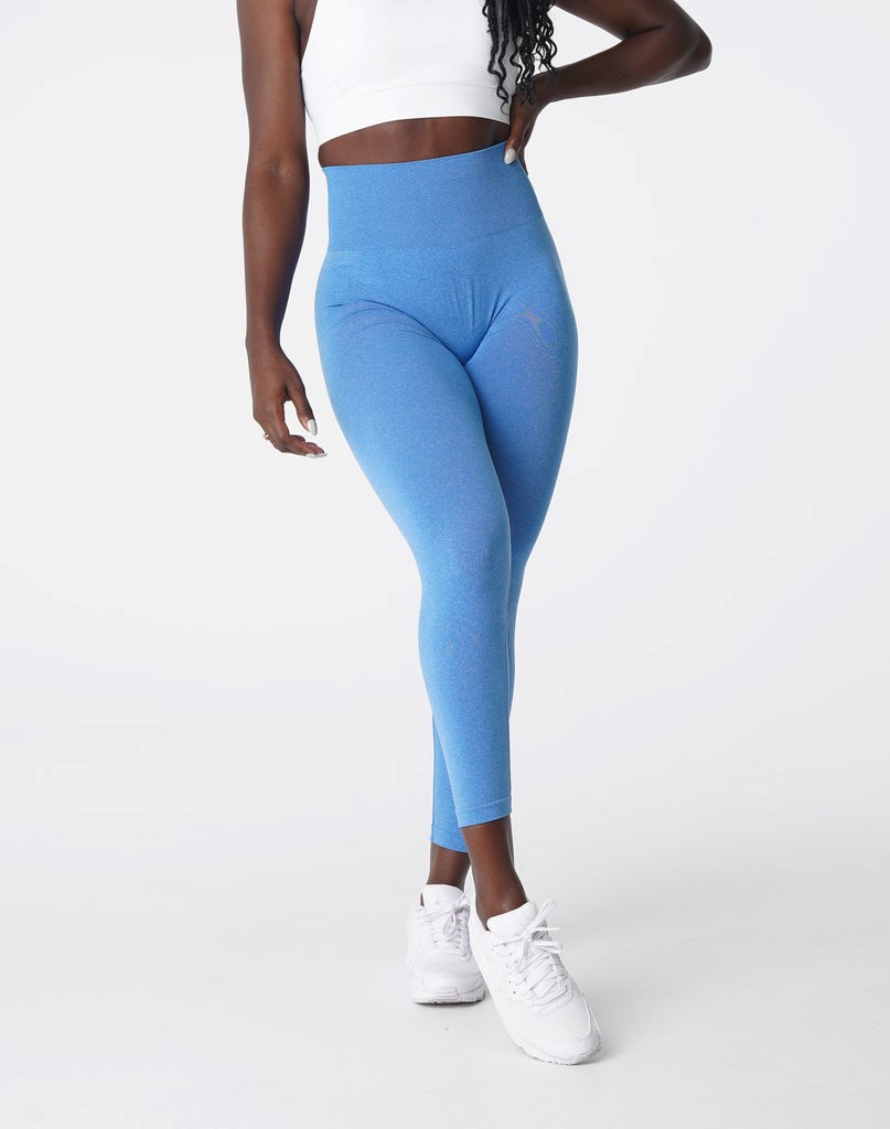 NVGTN NV Seamless Leggings Azules | 27495XPYN