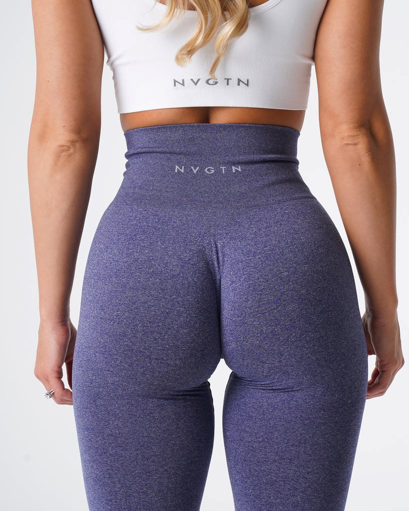 NVGTN NV Seamless Leggings Azules | 28973PENF