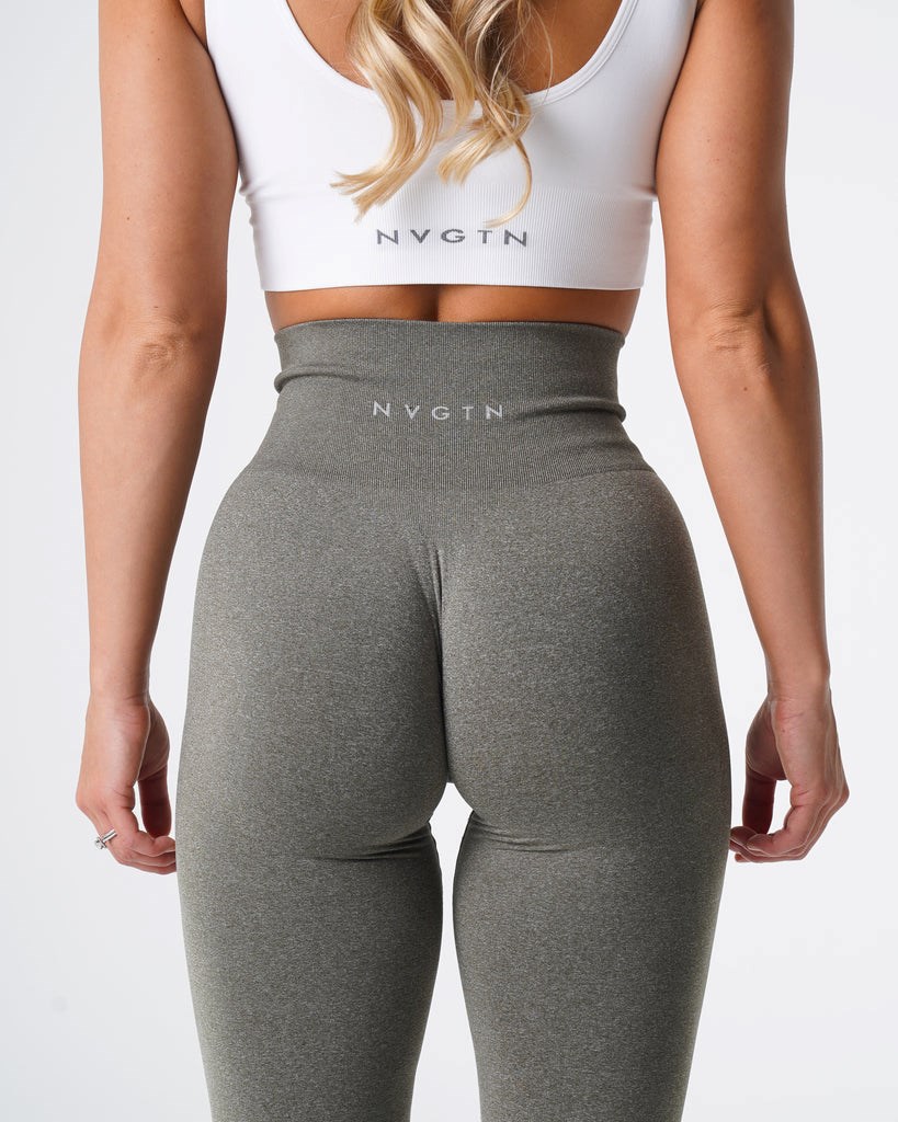 NVGTN NV Seamless Leggings Kaki Verdes | 97283QTCG