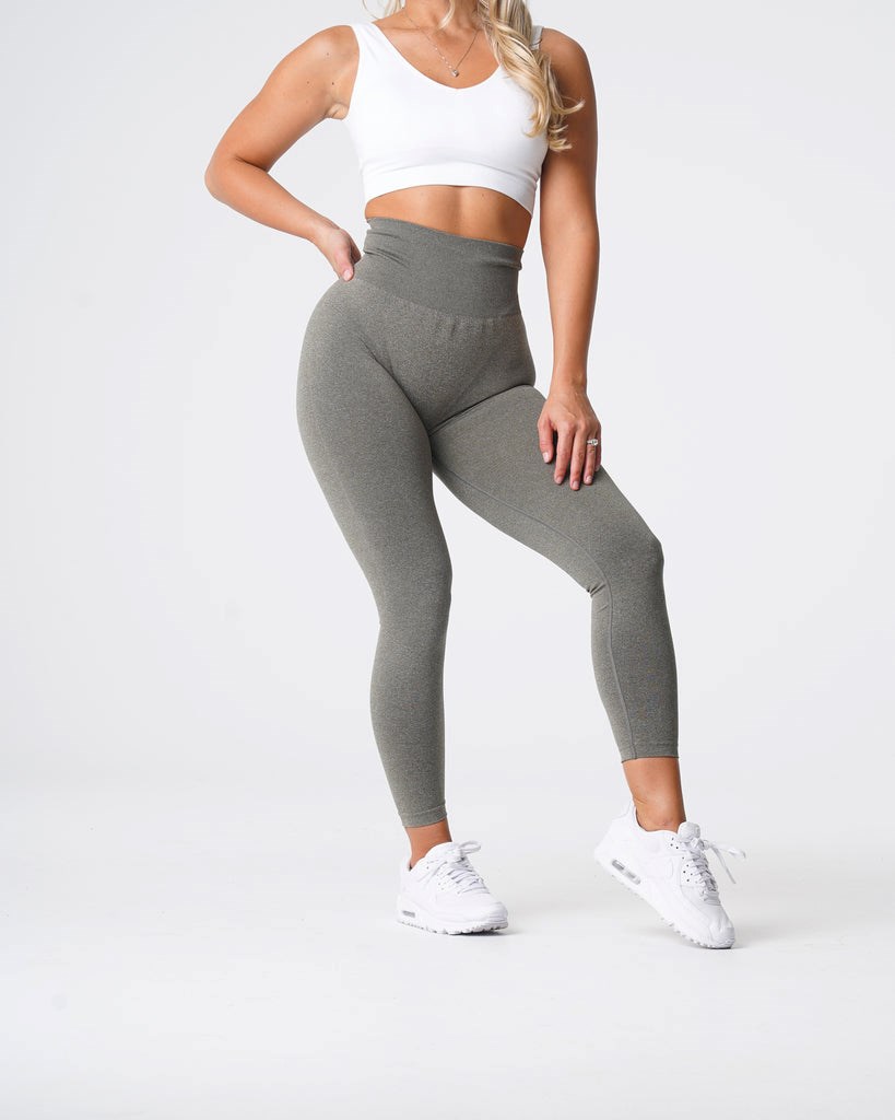 NVGTN NV Seamless Leggings Kaki Verdes | 97283QTCG