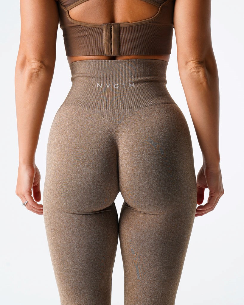 NVGTN NV Seamless Leggings Mocha | 27153WUAO