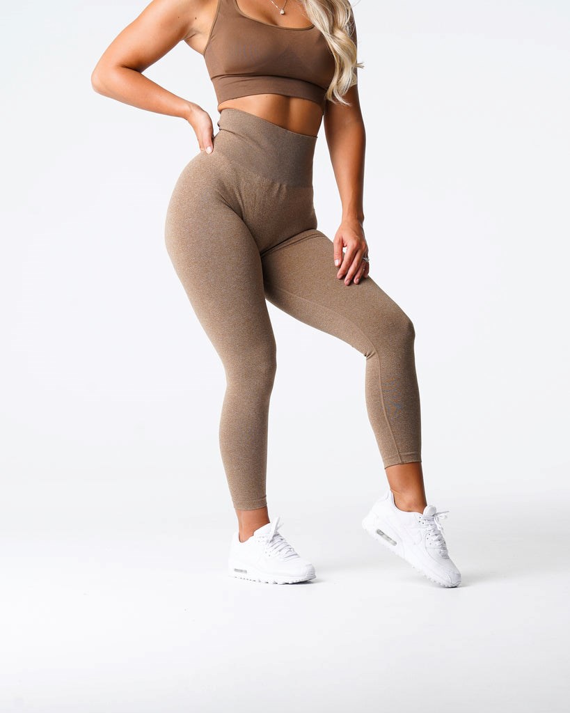 NVGTN NV Seamless Leggings Mocha | 27153WUAO