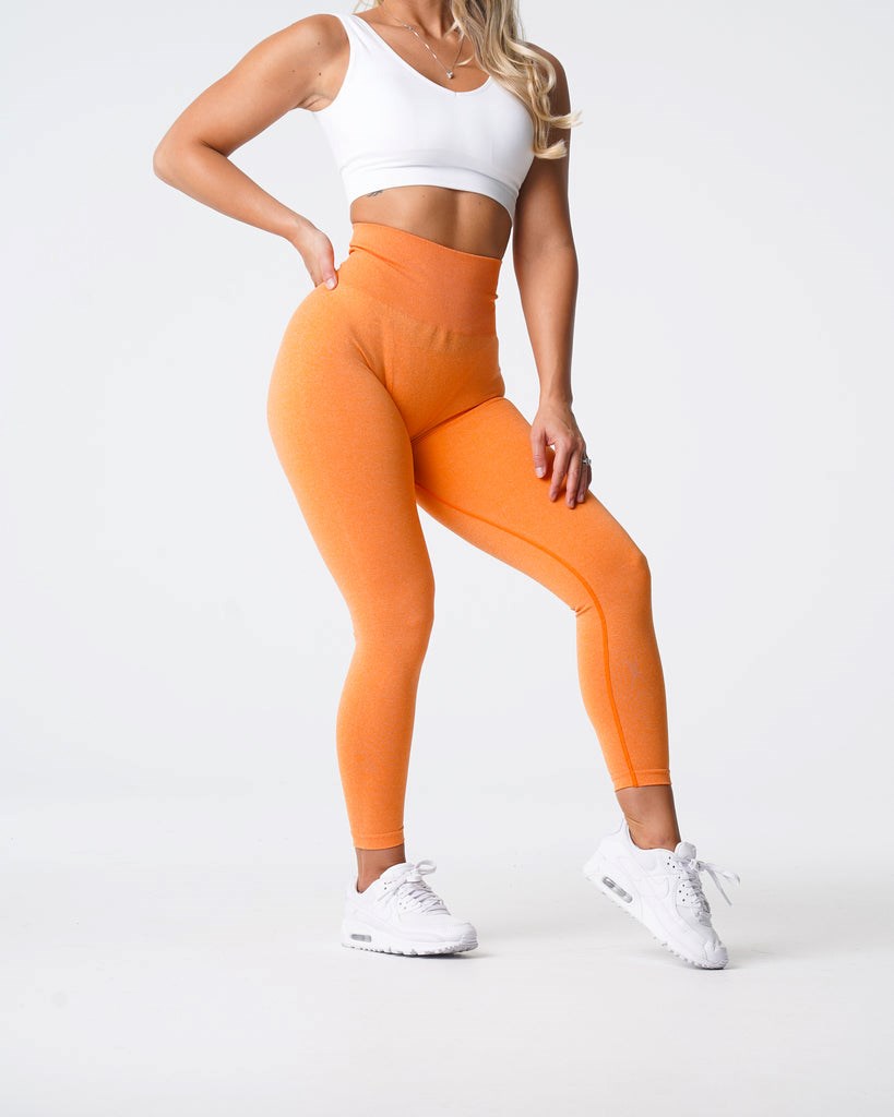 NVGTN NV Seamless Leggings Naranjas | 21580HSDM