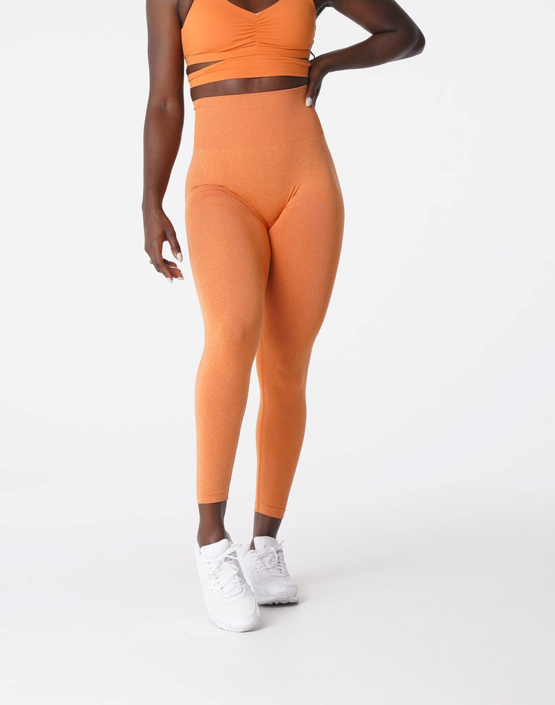 NVGTN NV Seamless Leggings Naranjas | 30529SFGZ