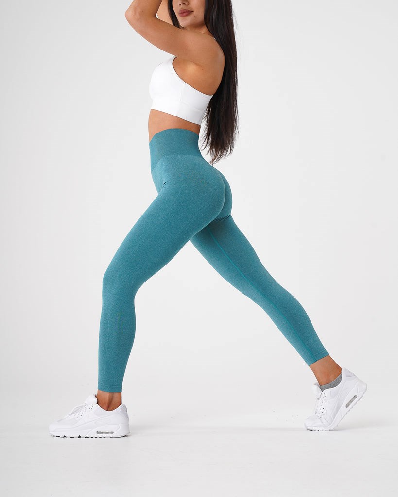 NVGTN NV Seamless Leggings Teal | 92734MICF