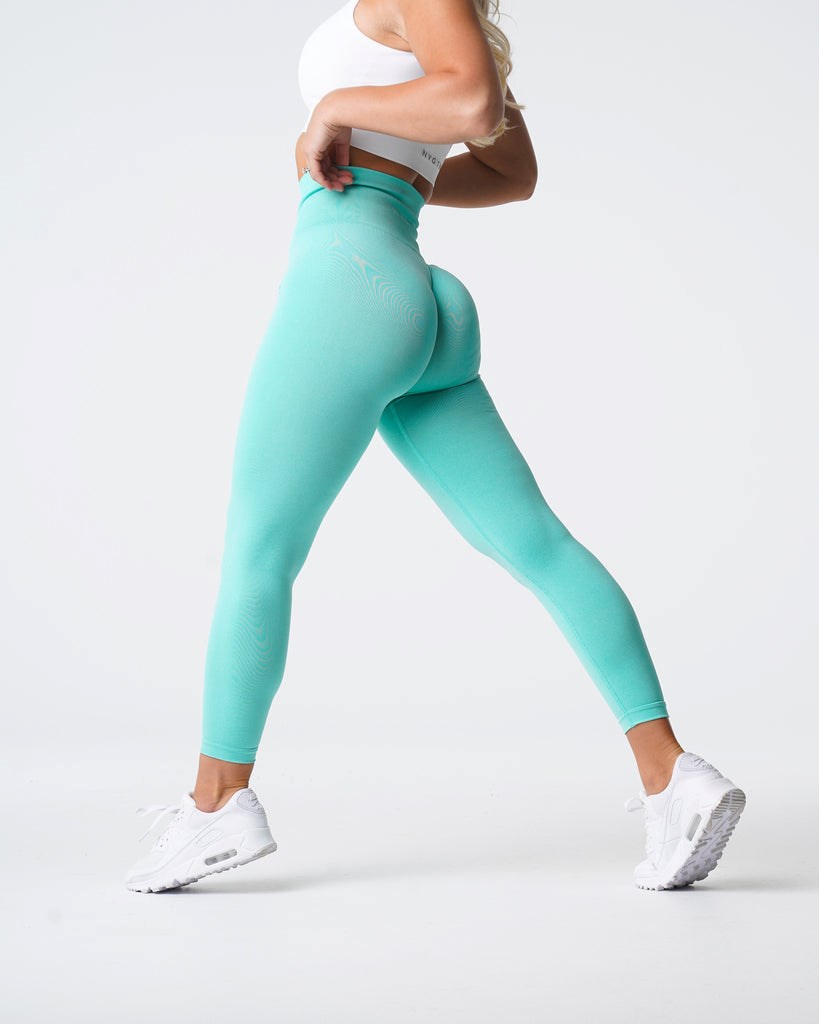 NVGTN NV Seamless Leggings Verde Menta | 98706IXAB