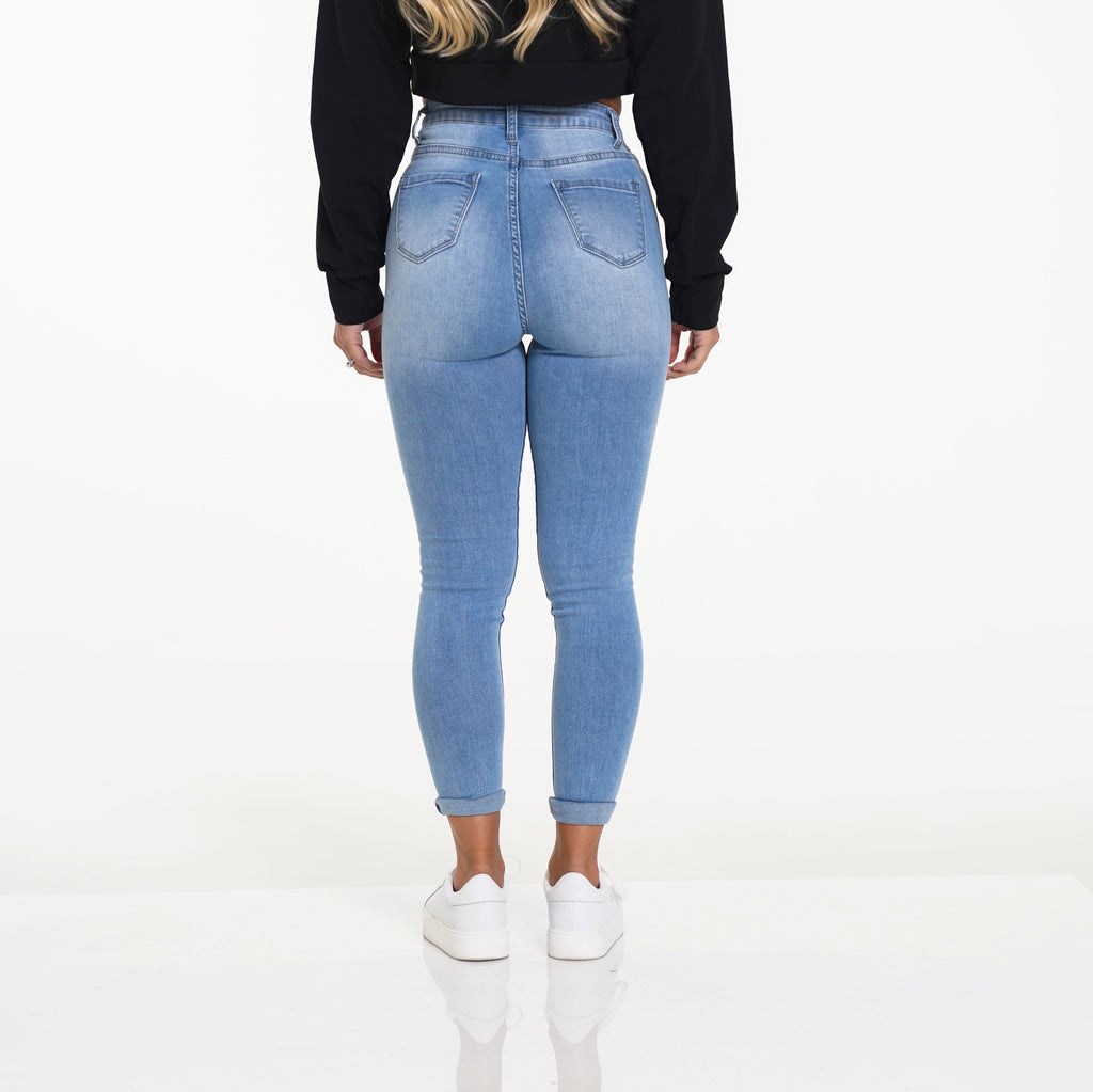 NVGTN Navishape Jeans Azules Claro | 09345FUQA