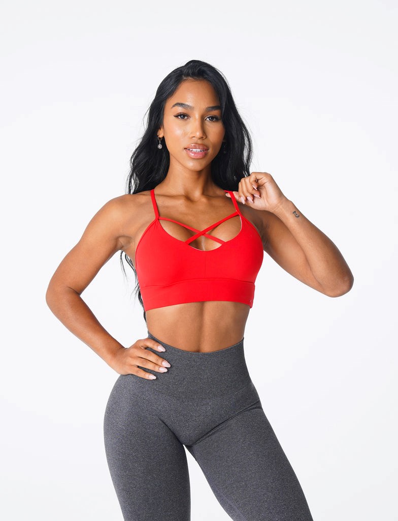 NVGTN Oasis Bra Scarlet | 61794DZPL