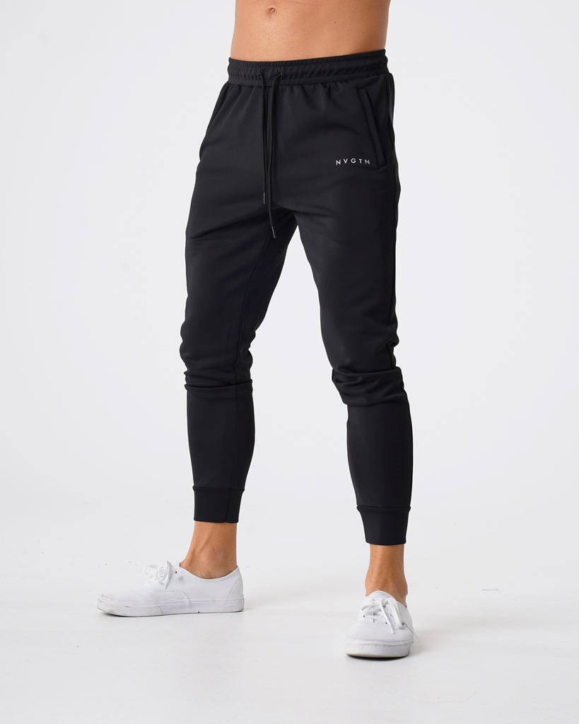 NVGTN Pista Joggers Negros | 94302ZWHN