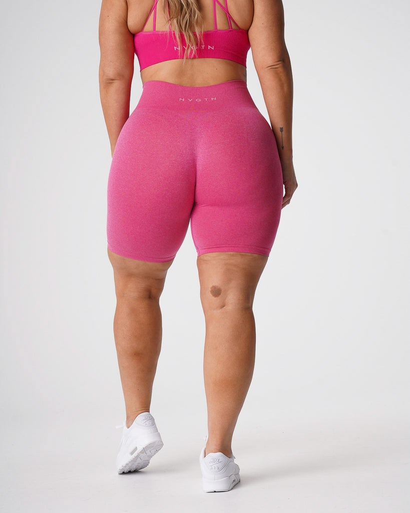 NVGTN Pro Seamless Shorts Fucsia | 54328SMGO