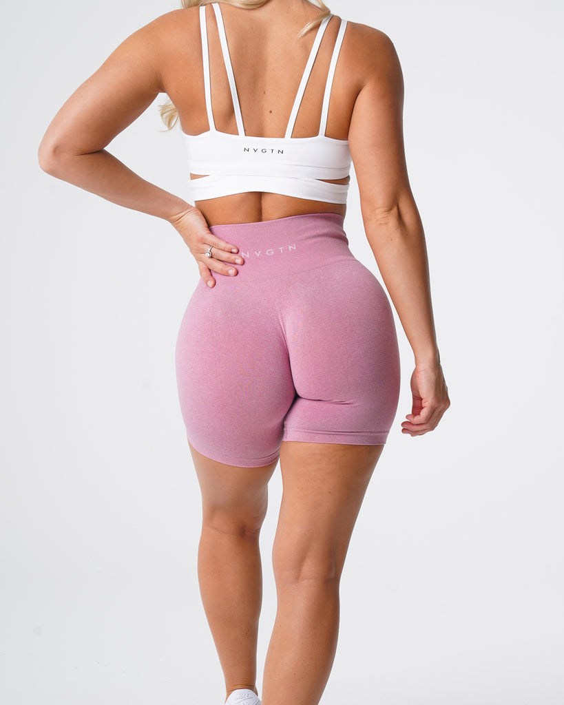 NVGTN Pro Seamless Shorts Rosas | 05287LFNC