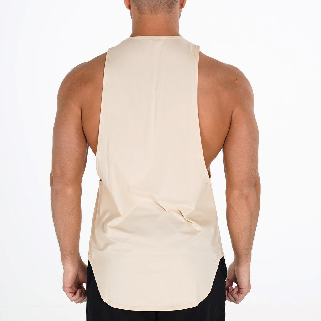 NVGTN Pulse Edge Tank Beige | 72436MRTQ