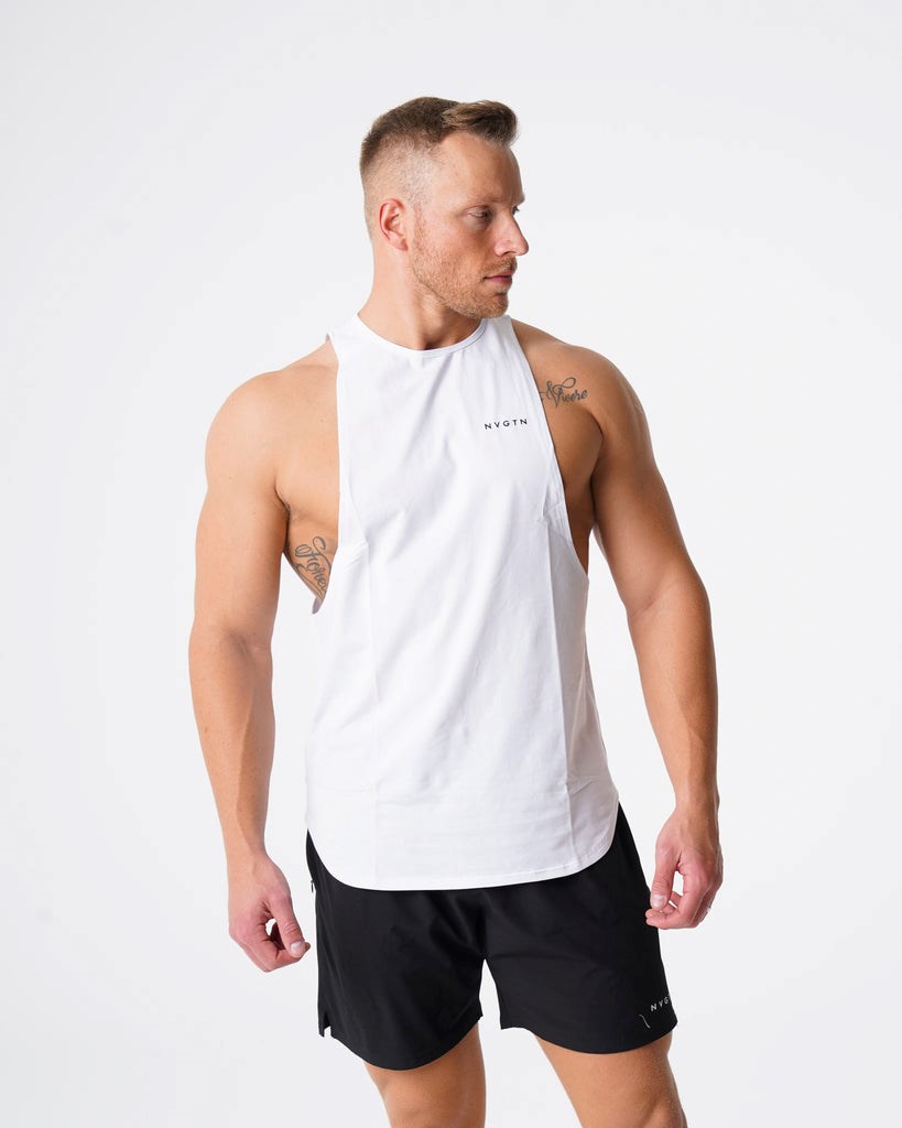 NVGTN Pulse Edge Tank Blancos | 90231OMXL