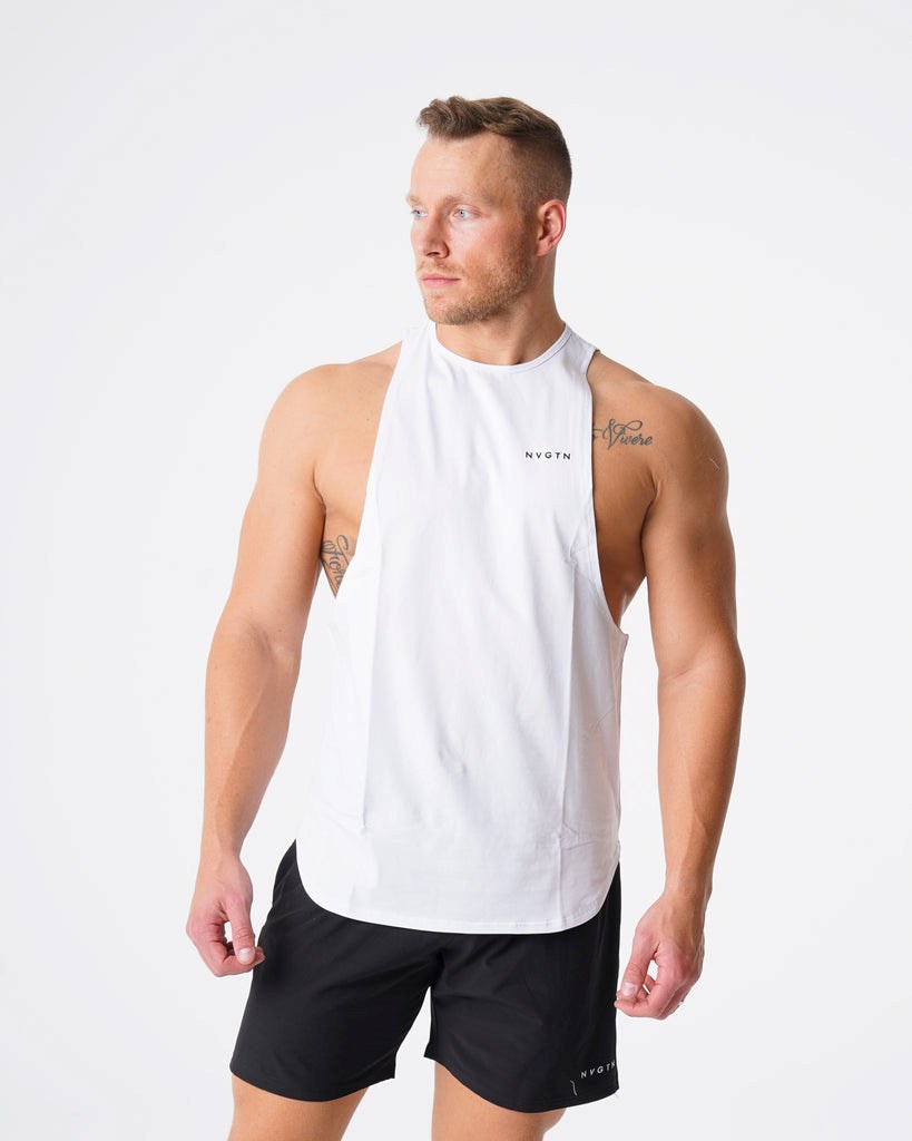 NVGTN Pulse Edge Tank Blancos | 90231OMXL